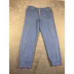 Sundry Sunnyside By Pants Women's Large Lt Blue Waffle Knit Drawstring Lounge Photo 1