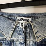 Moschino NEW!  X H&M ‘90s Tribute Blue 5-Denim Button Skirt Size US 10 EU 42 Photo 1