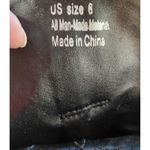 Western Aztec Cowboy‎ Ankle Boots Black White Heeled US Size 6 Booties Photo 7