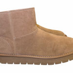 Universal Threads Universal Thread Light Brown Suede Ankle Boots Photo 0