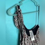 Free People Gaia Aztec Tribal One Shoulder Shift Dress boho Photo 2