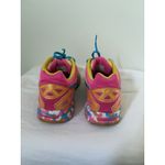 ASICS  Womens Size 9 Gel Flashpoint Running Shoes Orange Pink Blue Lace Up Photo 3