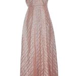 Weddington Way Florence Gown | Formal Wedding Guest | Blush Pink Sparkle| Size 2 Photo 0