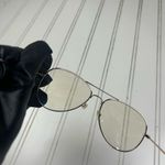 Gold Wire Frame Clear Lens Eyeglasses ā Fashion Round Optical Style Photo 3