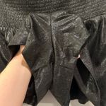 TCEC  Metallic Smocked Flowy Swing Shorts Photo 4