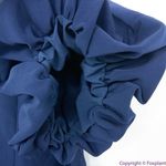 Eloquii NEW navy blue Puff Sleeve Sheath belted Dress, 20 Photo 10