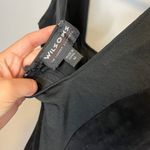 wilson's leather Wilson’s Leather Vintage Black Suede & Knit Body Con Dress Sz M Photo 7