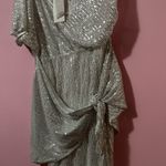 Grace Karin Grace Karen silver sequined cocktail dress. Photo 5