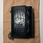 Miu Miu Mui Mui Authentic Wallet On Chain WOC Handbag Purse Dustbag Photo 2