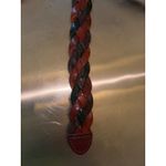 The Limited  Woven Leather Belt Multi Color Braided Casual Fashion Accessory Med Photo 3