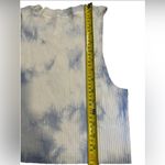 Aerie NWT Tie Dye Crop Tank Top in Size Large $35 MSRP blue white Photo 3
