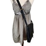 Frye  Leather Crossbody Bag Claude Messenger Pebbled Black Photo 5