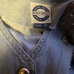 Vtg 90s oversized denim studded top Blue Size 8P Photo 1