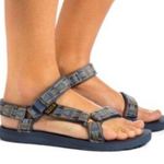 Teva  WOMEN'S ORIGINAL UNIVERSAL SPORT EVERYDAY BLUE SANDALS SZ 9 AZTEC CASUAL Photo 0
