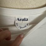 Arula Fringe Tshirt Dress Sz X in‎ White Festival Concert Plus Size Photo 2