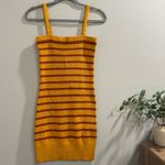 For Love & Lemons  Medium Striped Gemma Mini Bodycon Dress Festival Summer Resort Photo 1