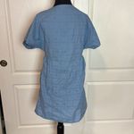 Madewell  BLUE EYELET BUTTON FRONT FARMHOUSE DRESS Photo 2