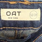 Oat New York High Rise Denim Blue Jeans Size 12 / 31 Photo 5