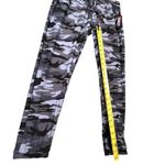 Hot Kiss  Pants Womens Medium Gray Camo Jogger Drawstring Pockets Stretch Gym Photo 5