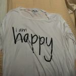 Peace Love World Light weight Long sleeve hi-lo shirt Photo 4