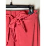 Tart Collections Pink Coral Elastic Waist Wrap Tie Front Cody Shorts Size S Photo 2