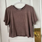 Aerie Brown  T-Shirt Photo 0