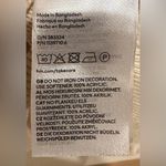 H&M Cream Crew Neck Sweater with Floral Embroidery Photo 4