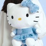Hello Kitty Forever 21  Plush Backpack Blue And white Photo 0