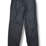 Theory Elastic Waist Dark Gray Virgin Wool Pants Photo 5