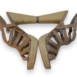 Envy  Taupe Over Joy Woven Heeled Sandals Women’s Size 10, 5” Heel, Never Worn! Photo 4