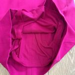 Akris Punto Bateau Neckline Crepe Sheath Dress Size 6 Magenta Pink Designer Photo 4