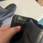 Aerosoles  | Size 6.5 Black Ankle Booties with Side Zipper and Block‎ Heel Photo 5