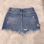 Free People  Floral Embroidered Denim Mini Skirt Photo 80