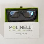 Polinelli Reading Glasses Blue Light +1.00 Black Photo 0