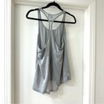 Zella Z by Silver Gray Mesh Racerback Tank Top, Size Extra Large Photo 6