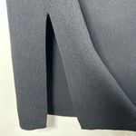 The Drop Women’s Knee Length Side Slit Ribbed Skirt Size 2x Black NEW Photo 2