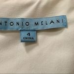 Antonio Melani  Ivory Drape Dress Photo 3