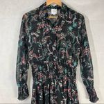 MISA Los Angeles  Zahra Paisley Dark Floral Midi Dress Size small Photo 12