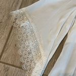 Socialite White Bell Sleeved Shift Dress Photo 1