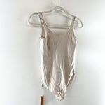 SKIMS  Essential Scoop Neck Tank One Piece Bodysuit Stone Gray Small / Medium Photo 7
