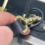 Globe Trotter The Centenary London Square Bag Black & Gold Photo 11