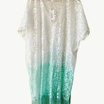 NWT America & Beyond Vintage Ombre Cover Up Sleeveless Dress Green Size undefined Photo 3