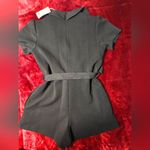 COS NWT  Romper open collar in Black Size M Photo 2