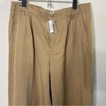 Madewell NWT  The Petite Harlow Wide Leg Pant Tan Womens Size 14 P Photo 2