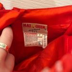 May Queen beaded tulle red dress size 6 Photo 3