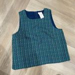 J.Crew  Tweed button-back shell Size 12 Photo 5