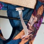 Free People blue and orange flower dress Photo 3