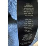 White House | Black Market Gray Metallic Button Cardigan Sweater Women's M Photo 6