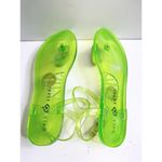 Katy Perry Sandals Womens Size 7 Green Avocado Ankle Strap Jelly Shoes Brand NEW Photo 7
