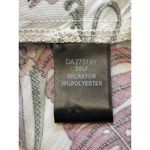 Aakaa Mini Dress Braided Belt Floral Dolman Sleeve Satiny Full Circle Skirt S Photo 10